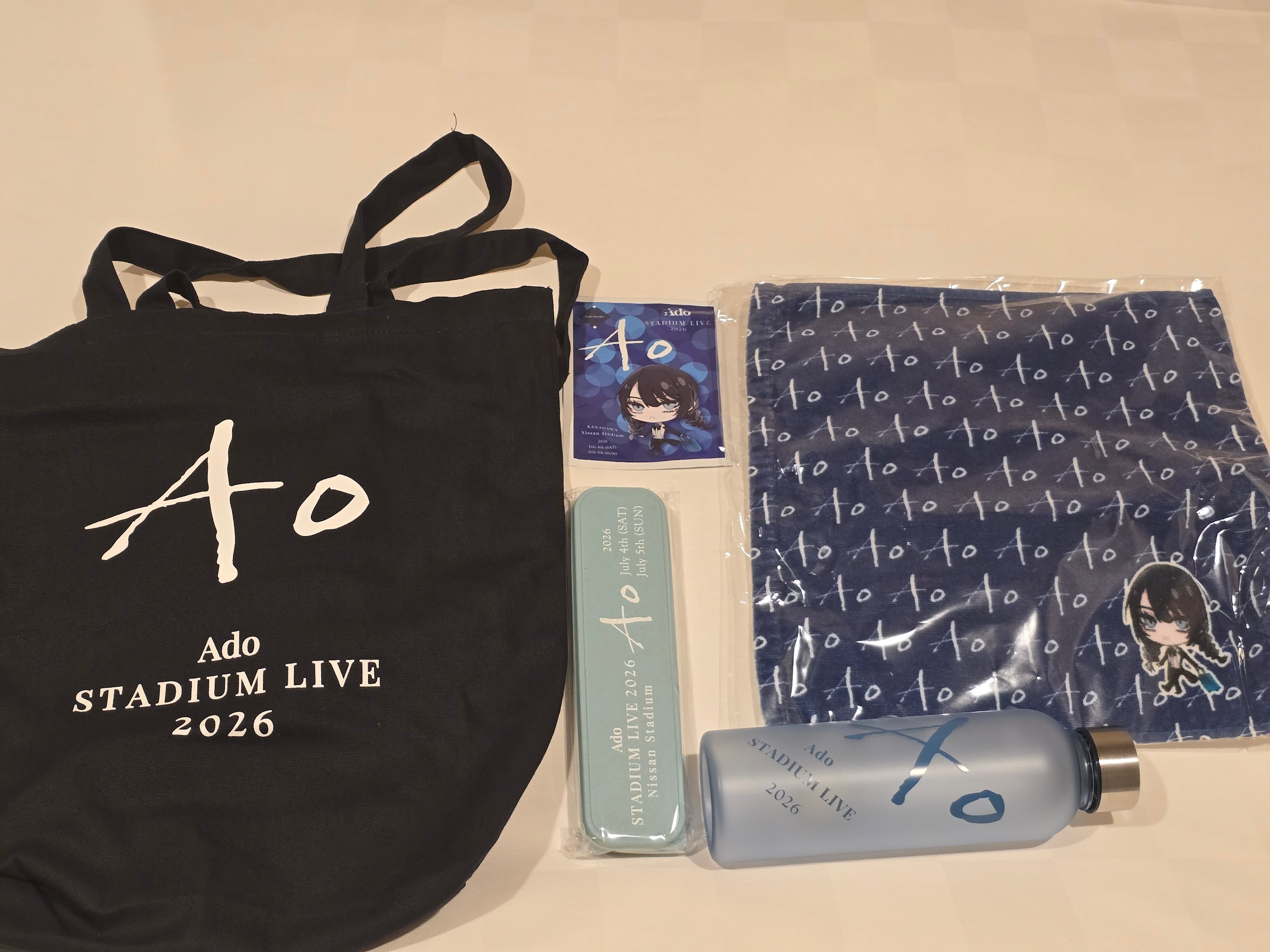 JTB Concert Package Goodies / JTB特典グッズ