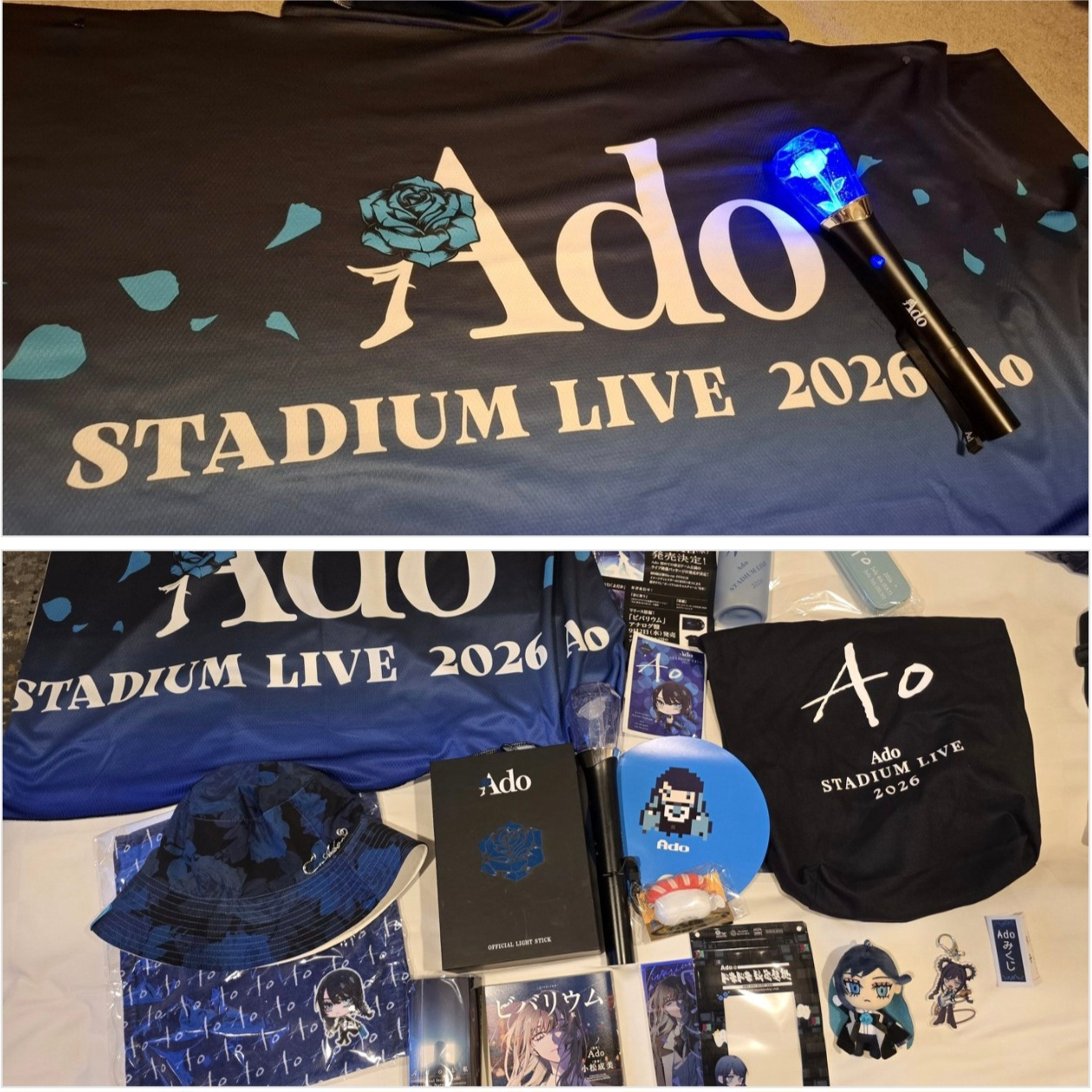 Ado Merch Haul / ライブグッズ一覧